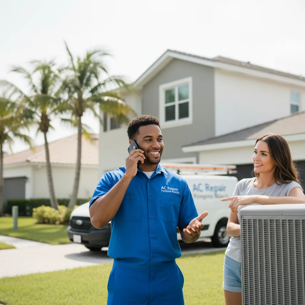 AC Repair Pompano Beach customer support in River Oaks